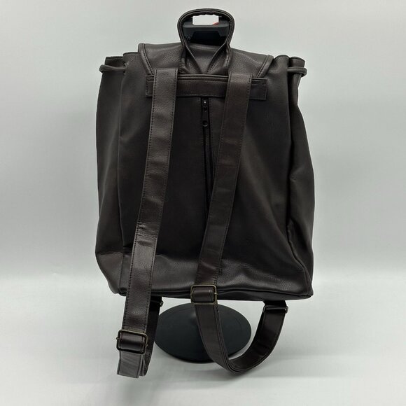 VTG Disney World Animal Kingdom Bag Brown Faux Leather Embroidered Tree Of Life - Picture 14 of 16